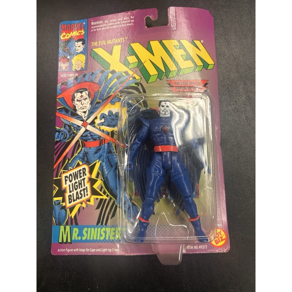 The Uncanny X-Men Mr. Sinister 1993 Vintage Toy Action Figure ToyBiz MOC